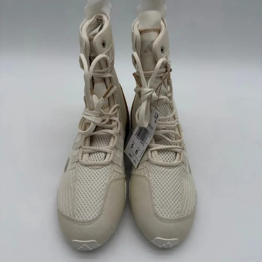 Adidas Speedex 23 Boxing Shoes Off White Tan JH8822 Mens 5 Womens 6 NWOB